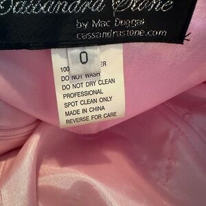 Cassandra Stone Satin Evening Dress